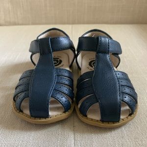 Livie & Luca Navy Paz Sandals